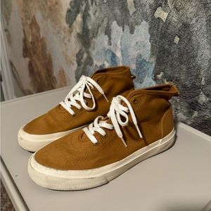 Everlane | “The Forever High Top Sneaker | Mustard color | 8.5